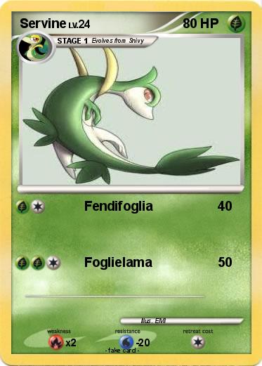 Pokemon Servine