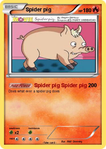 Pokemon Spider pig