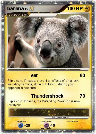 Pokemon banana