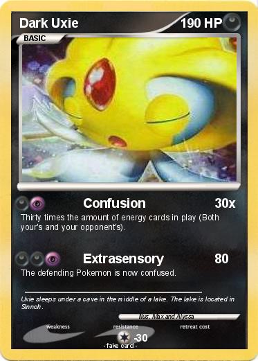 Pokemon Dark Uxie