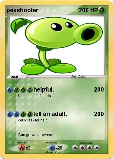 Pokemon peashooter