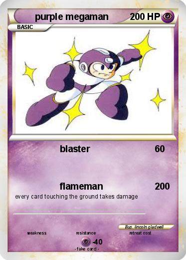 Pokemon purple megaman