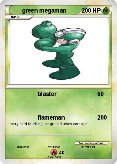 Pokemon green megaman