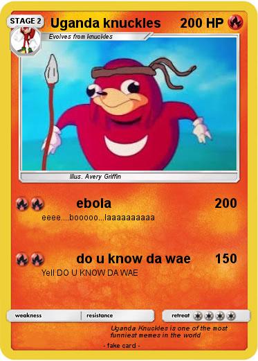 Pokemon Uganda knuckles Pokemon Uganda knuckles