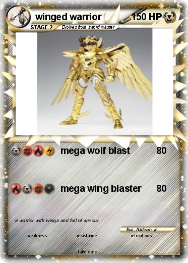 Pokemon winged warrior