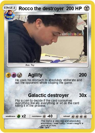 Pokemon Rocco the destroyer