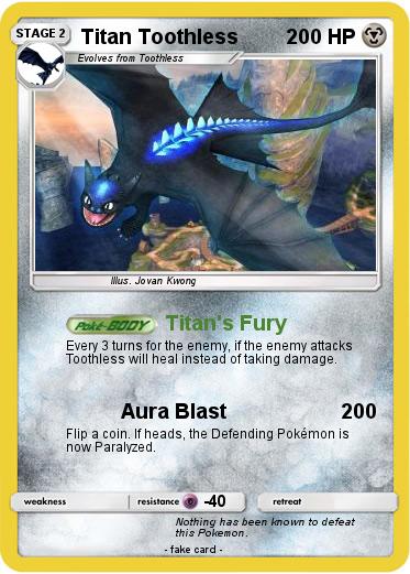 Pokemon Titan Toothless