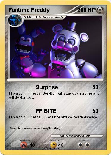 Pokemon Funtime Freddy