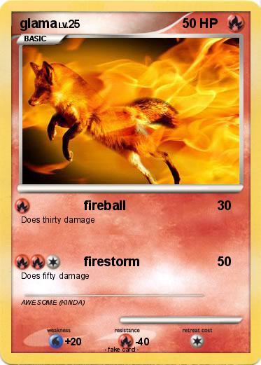 Pokemon glama