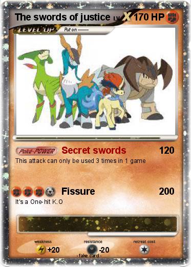 Pokemon The swords of justice