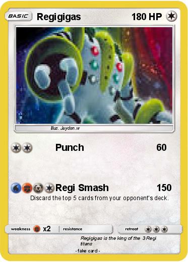 Pokemon Regigigas