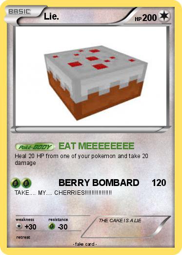 Pokemon Lie.