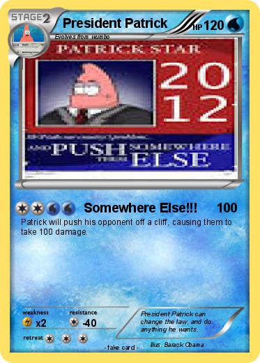 Pokemon President Patrick
