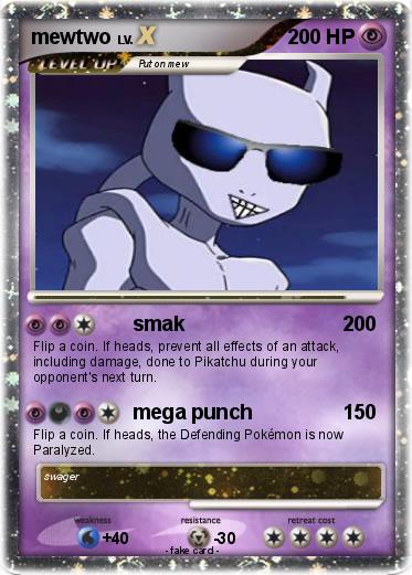 Pokemon mewtwo