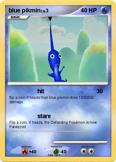 Pokemon blue pikmin