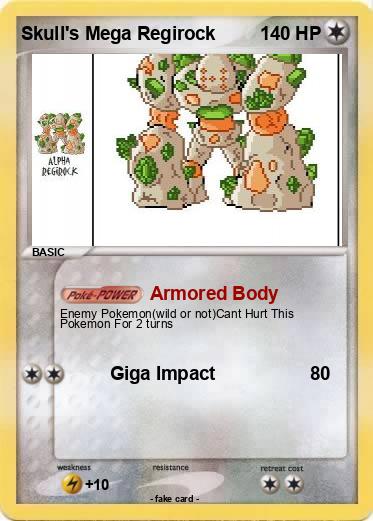 Pokemon Skull's Mega Regirock