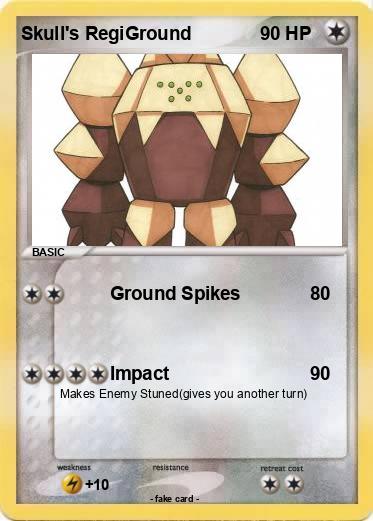 Pokemon Skull's RegiGround