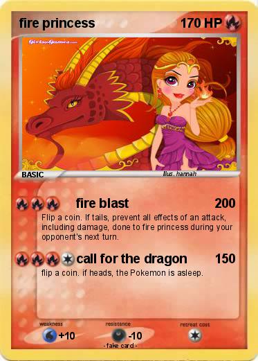 Pokemon fire princess