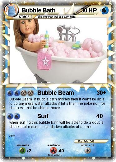 Pokemon Bubble Bath
