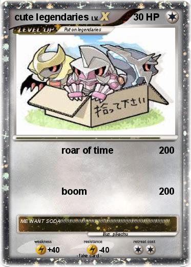 Pokemon cute legendaries
