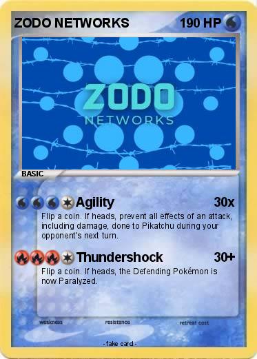 Pokemon ZODO NETWORKS