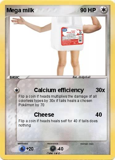 Pokemon Mega milk