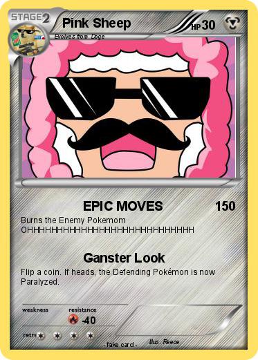 Pokemon Pink Sheep