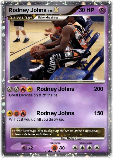 Pokemon Rodney Johns