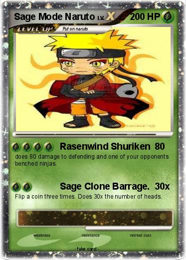 Pokemon Sage Mode Naruto
