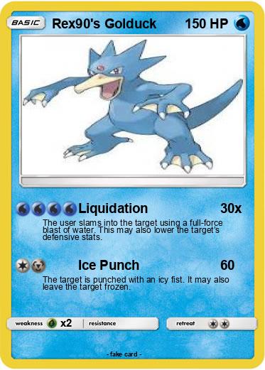 Pokemon Rex90's Golduck Pokemon Rex90's Golduck