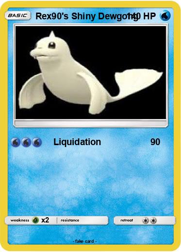 Pokemon Rex90's Shiny Dewgong Pokemon Rex90's Shiny Dewgong