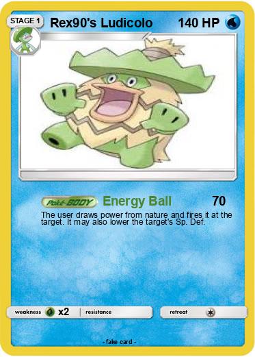 Pokemon Rex90's Ludicolo