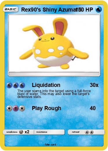Pokemon Rex90's Shiny Azumarill