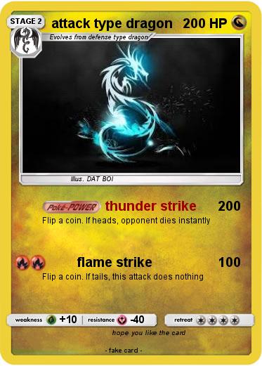 Pokemon attack type dragon