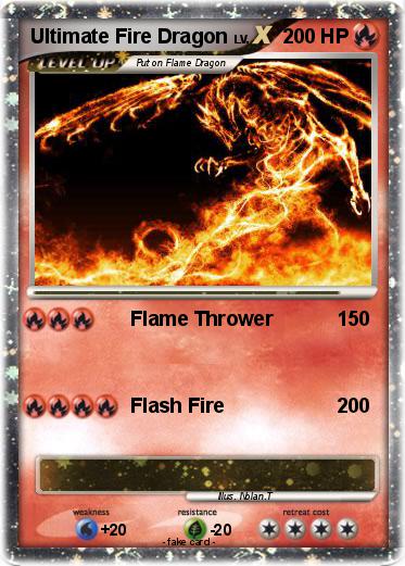 Pokemon Ultimate Fire Dragon