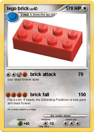 Pokemon lego brick