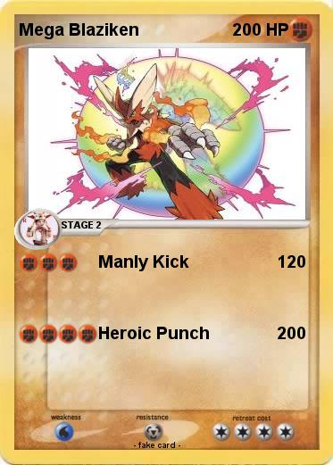 Pokemon Mega Blaziken