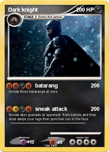 Pokemon Dark knight