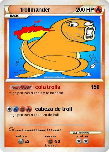 Pokemon trollmander