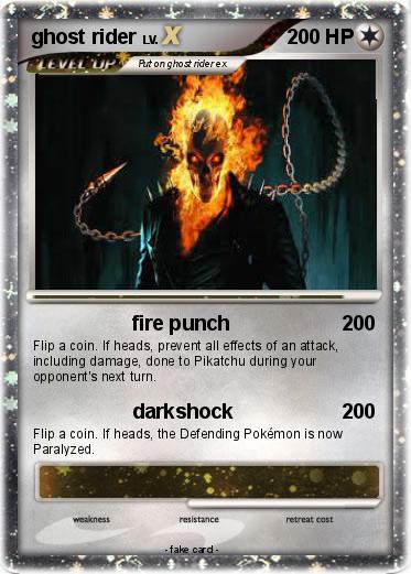 Pokemon ghost rider