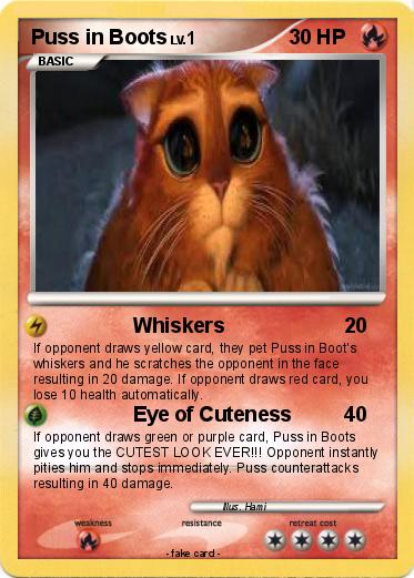 Pokemon Puss in Boots