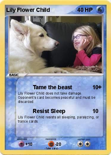 Pokemon Lily Flower Child