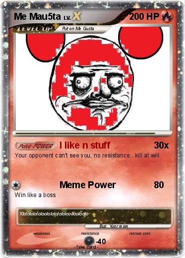 Pokemon Me Mau5ta
