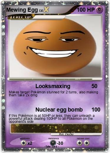 Pokemon Mewing Egg