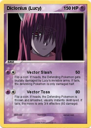 Pokemon Diclonius (Lucy)
