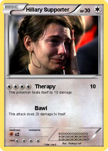 Pokemon Hillary Supporter