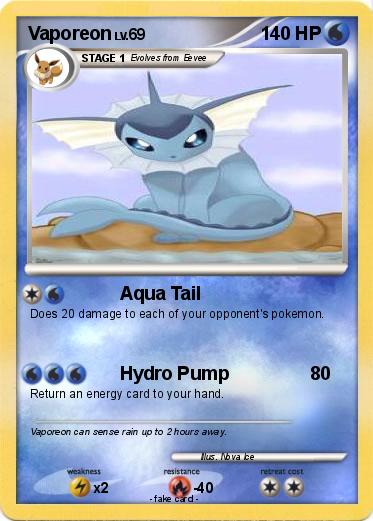 Pokemon Vaporeon