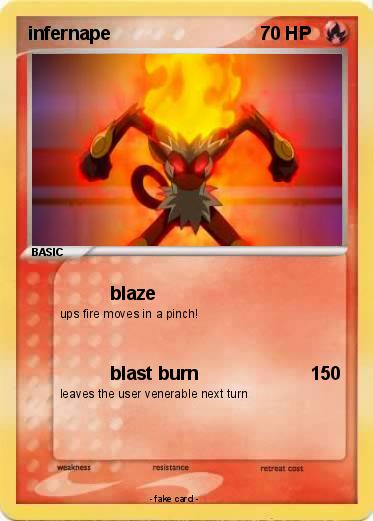 Pokemon infernape