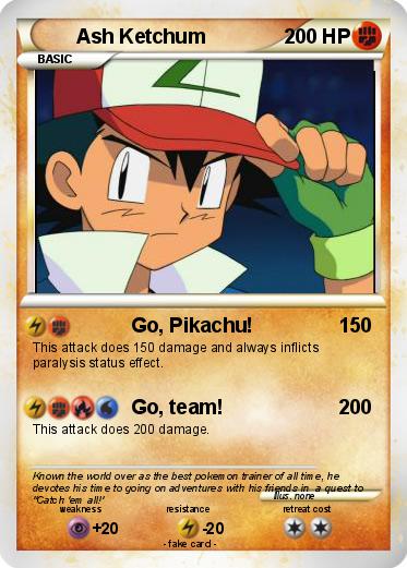 Pokemon Ash Ketchum