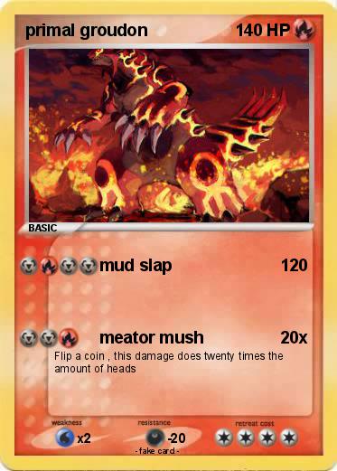 Pokemon primal groudon
